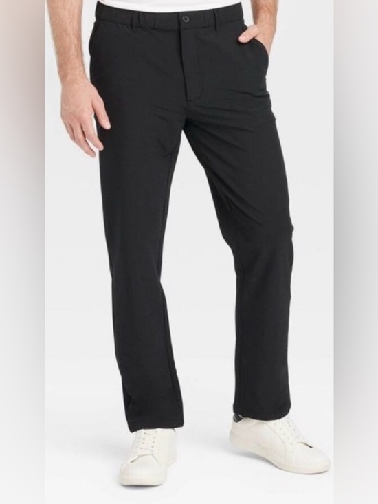 Goodfellow & Co Other - NWT Goodfellow & Co Men's Black Straight-Leg Tech Trouser Size XS